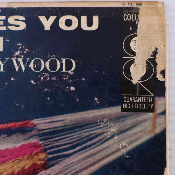 Paul Weston Hollywood Music Moonlight Becomes You 1956 Mono 12" LP Record CL 909 - Picture 2 of 16
